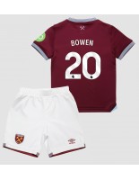 Otroške Nogometnih dresov West Ham United Jarrod Bowen #20 Domači 2025-26 Kratki rokavi (+ hlače)